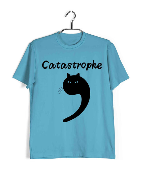 Cats CATASTROPHE The classics Casual Graphic Printed T-Shirt for Men
